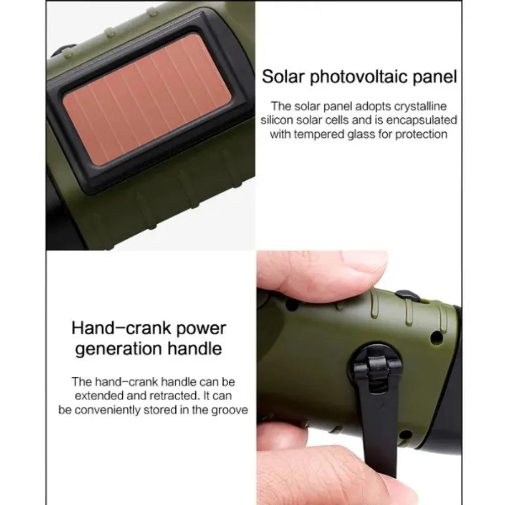 USB Rechargeable LED Pocket Flashlight – Mini Keychain, Waterproof