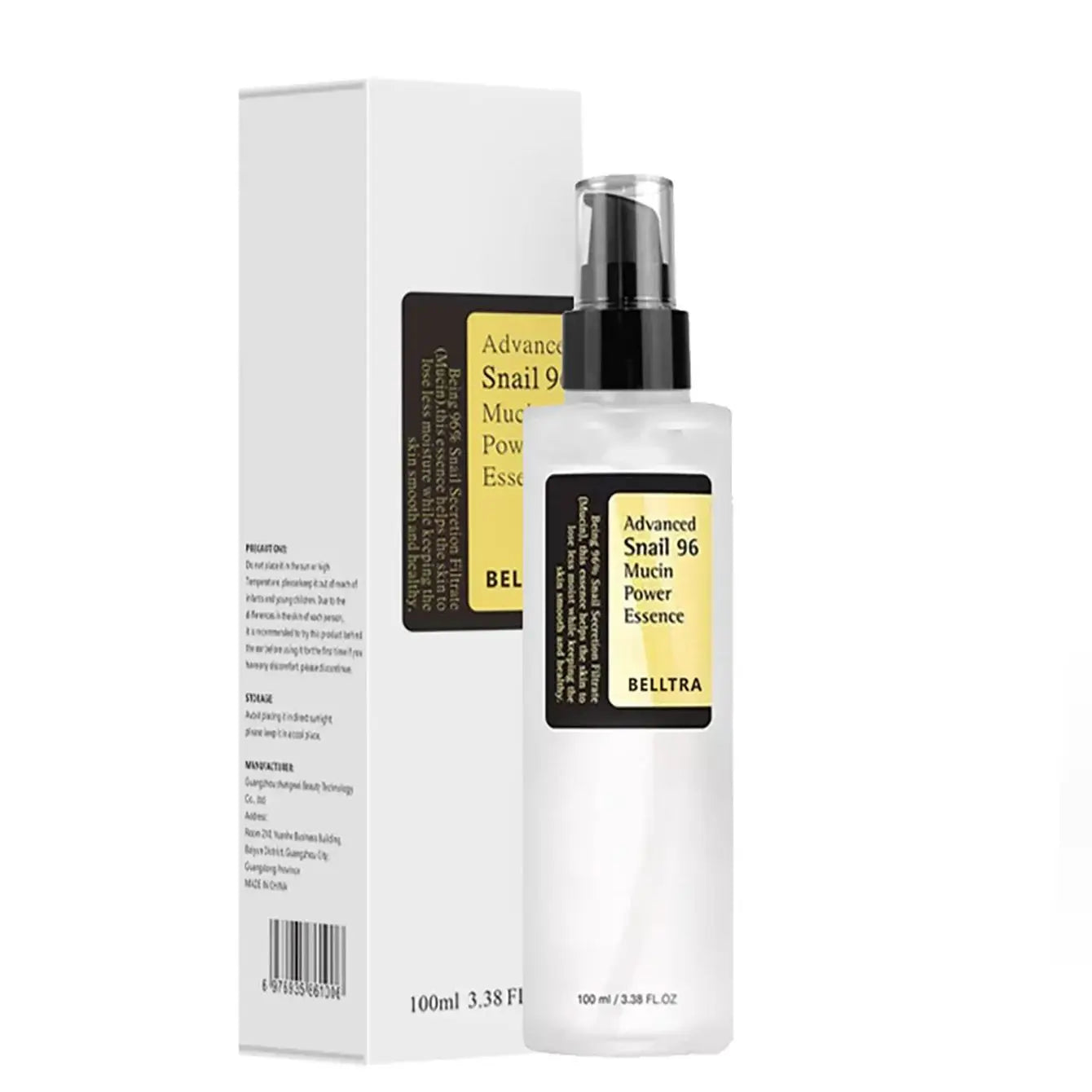 Snail Mucin 96% Essence – Anti-Aging, Firming & Brightening Care