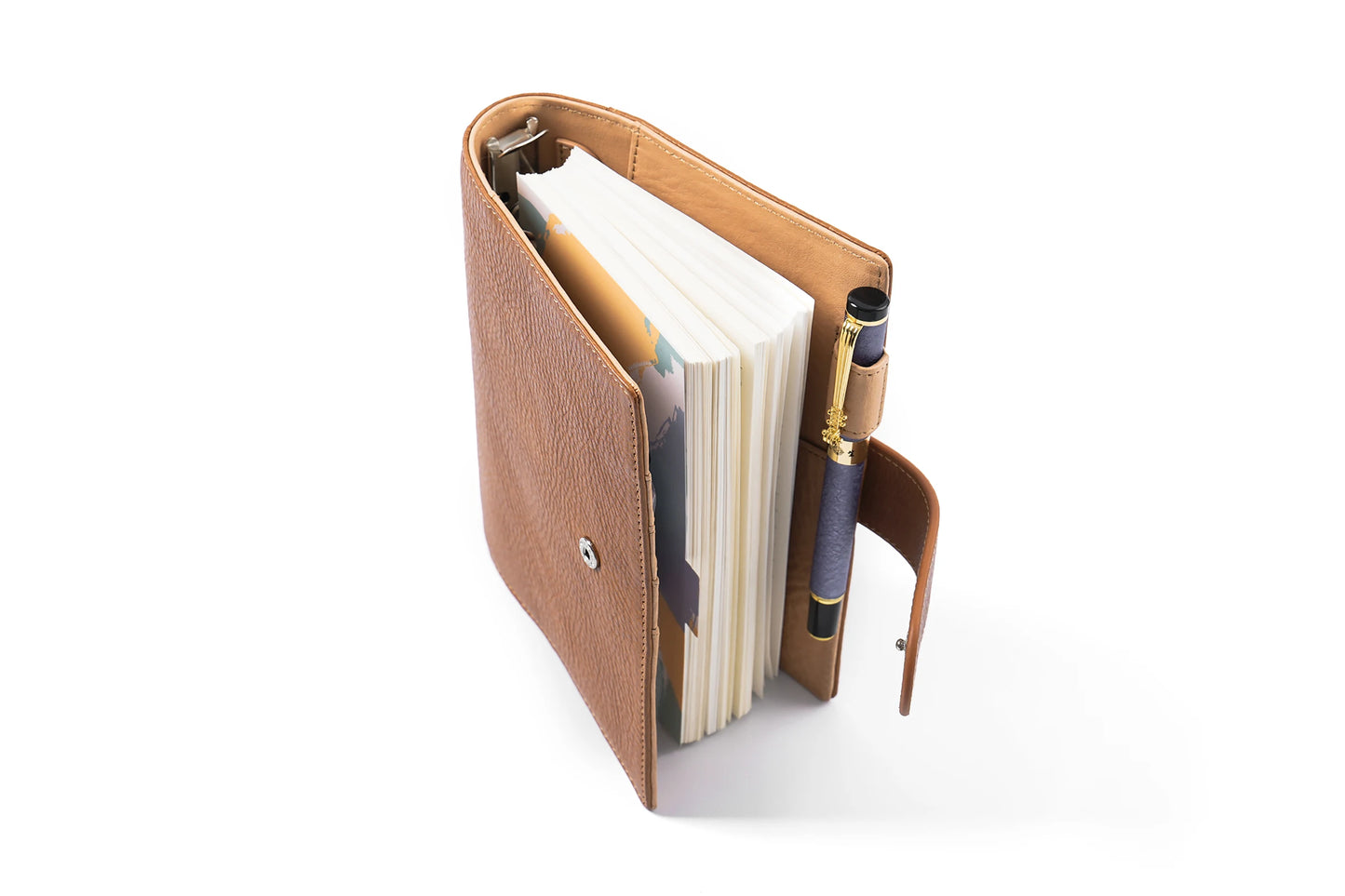 Elite Personal Size Rings Planner – Vegetable Tanned Leather, 25mm Rings