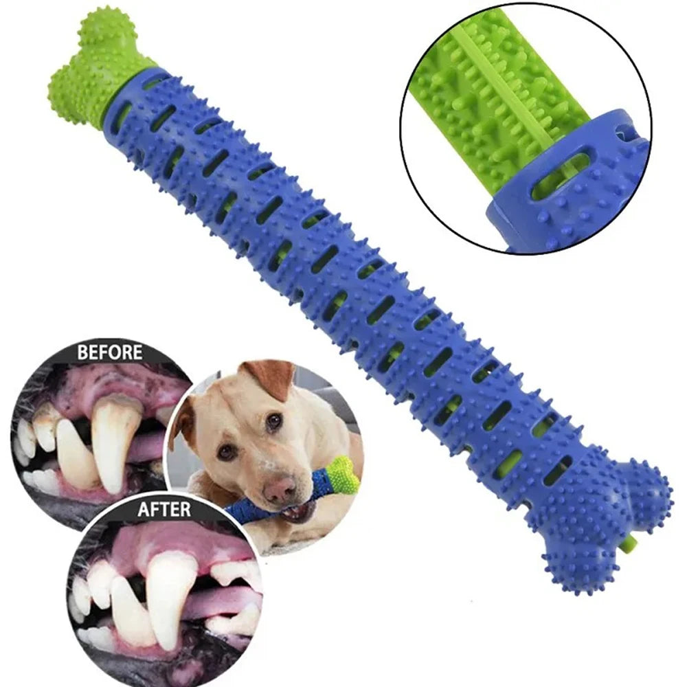 Dog Tooth Cleaning Chew Stick – Food-Grade Rubber Toy