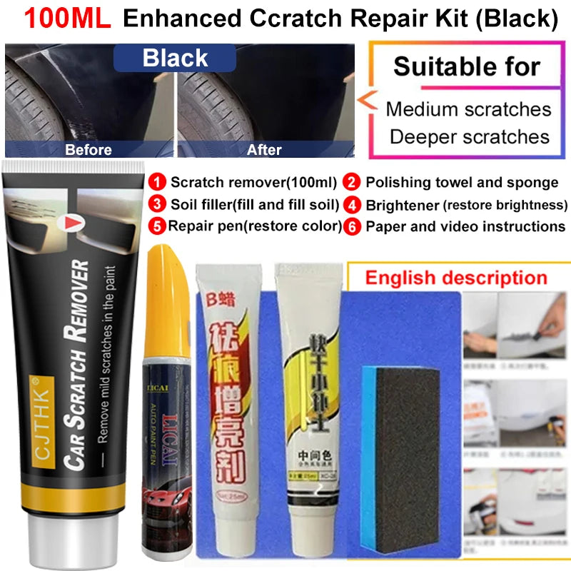 Car Scratch Remover & Polishing Compound for Auto Body Repair
