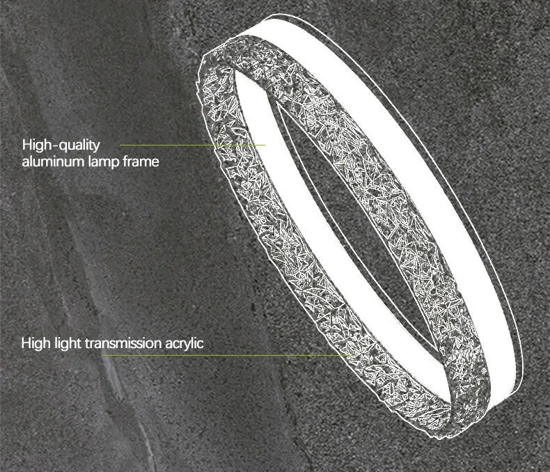 Cartmela Luxe Ring LED Ceiling Light