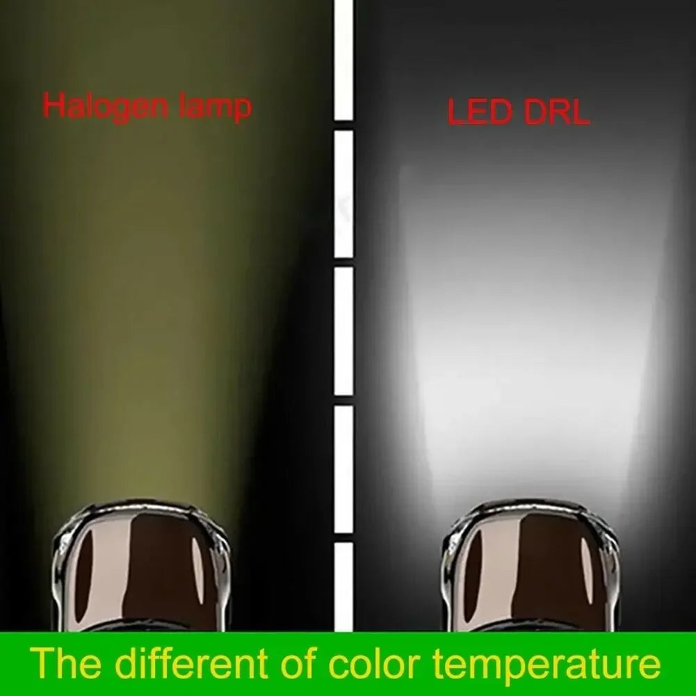 100W H4 H7 LED Headlight Bulbs – 6000K Bright Fog & Driving Lights