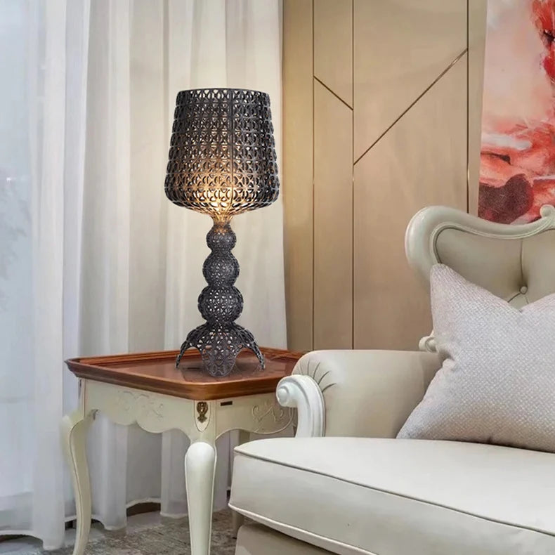 Italian Designer Hollow Goblet Acrylic Floor Lamp