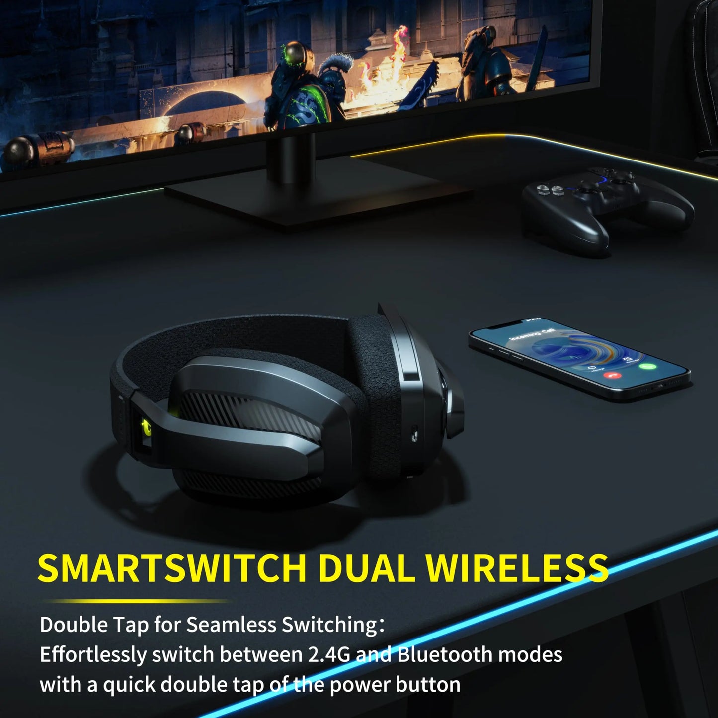 Cartmela BINNUNE Wireless Gaming Headset