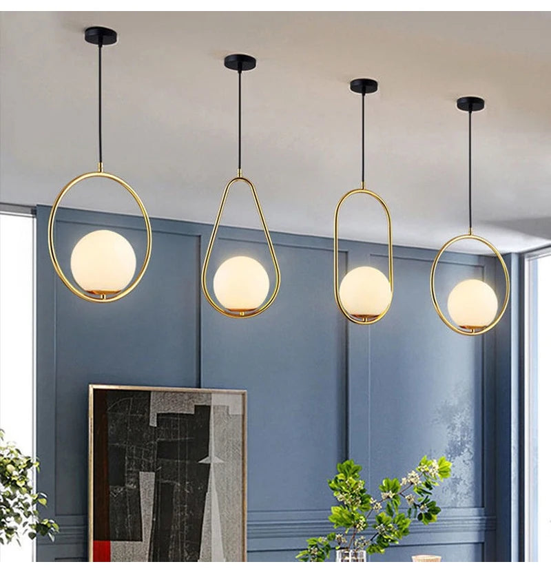 Modern Glass Pendant Lights