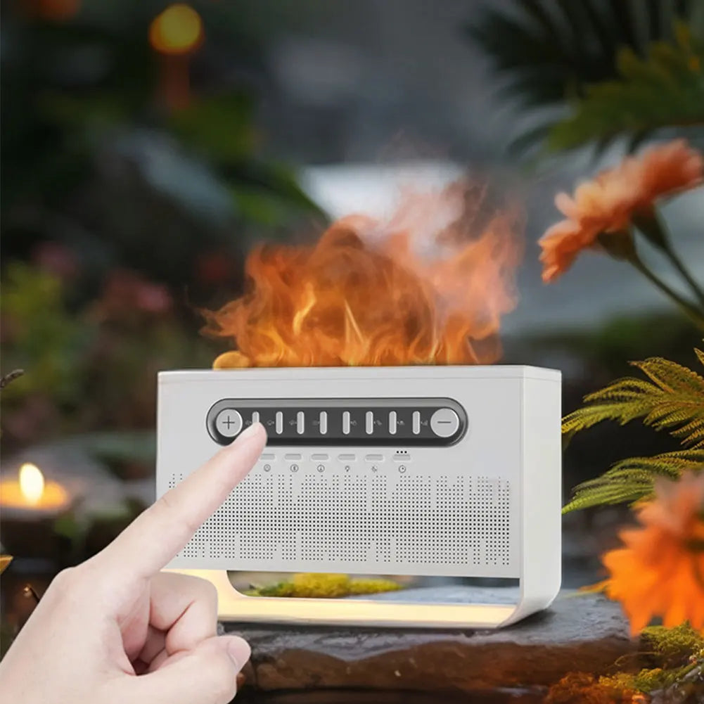 Portable White Noise Bluetooth Speaker with Night Light & Humidifier