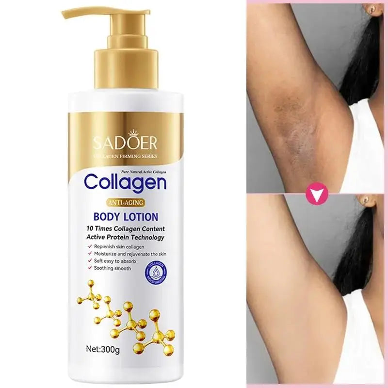 Collagen Milk Whitening Cream – Face & Body Moisturizing Lotion