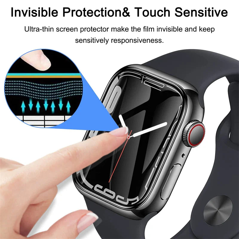 3D Screen Protector Film for Apple Watch Series 9–1, SE, Ultra 2
