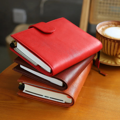 A6 Plus Leather Notebook Cover – Full Grain Vegetable Tanned