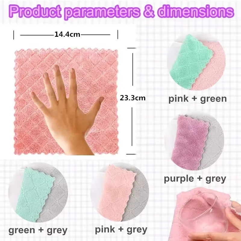 5/10/20pcs Kitchen Towel Set