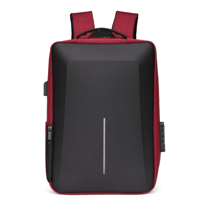 Cartmela Hard Shell Anti-Theft Laptop Backpack for Men
