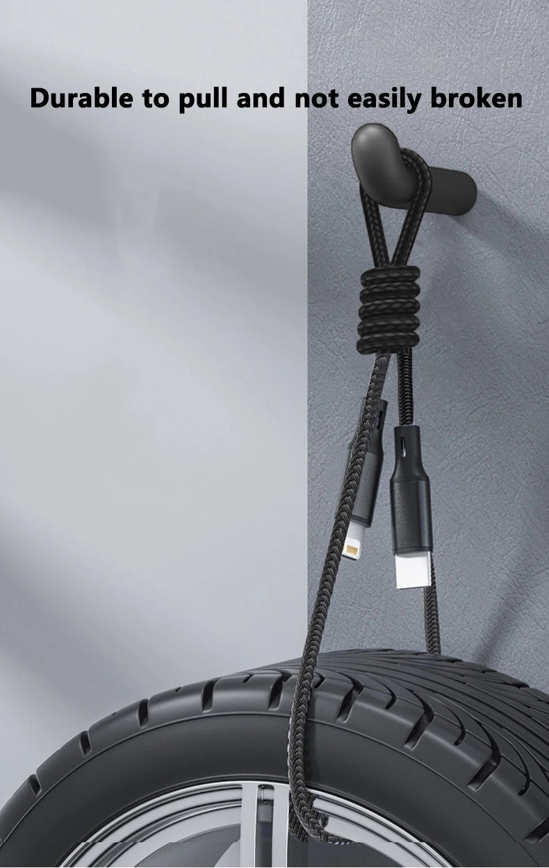 PD 30W USB-C Fast Charging Cable for iPhone – Durable & Quick