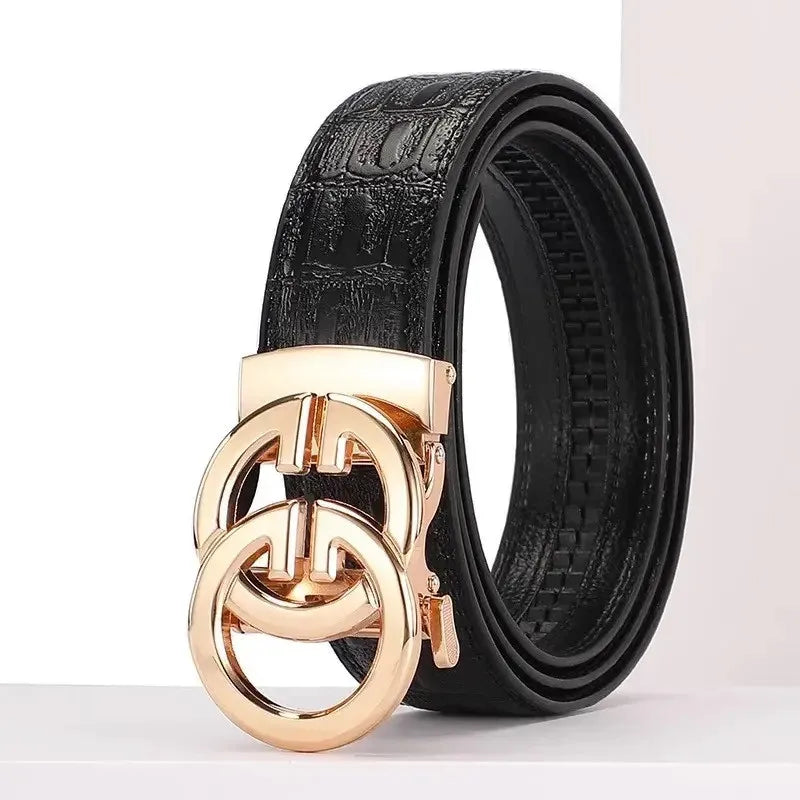 Genuine Leather Men’s Automatic Belt