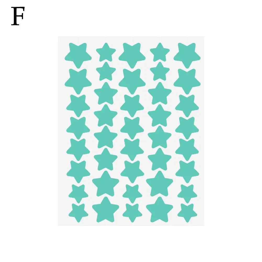 40pcs Star-Shaped Pimple Patches – Cute, Colorful & Invisible Care
