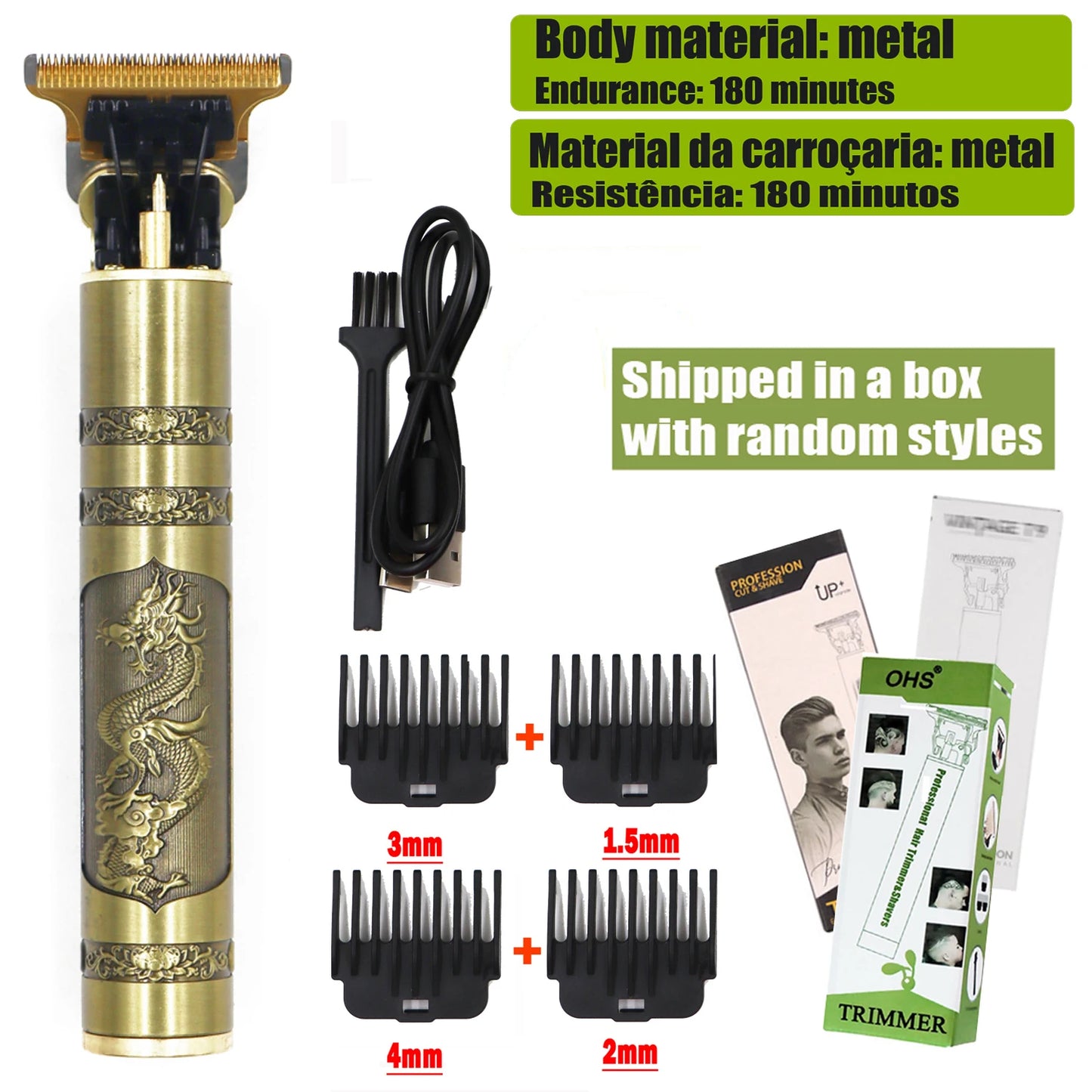 T9 Hair Clipper Zero Gap Trimmer