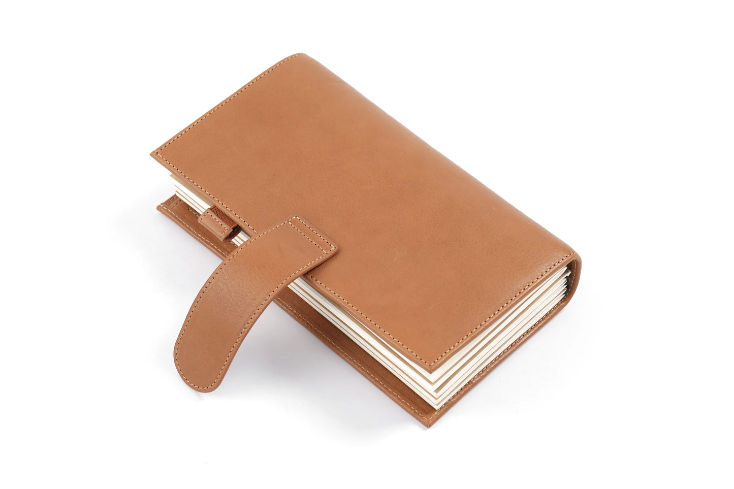 Vegetable Tanned Leather Travel Notebook – Standard Planner Cover