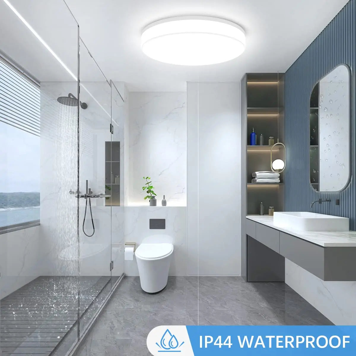 Cartmela Ultra-Thin Round LED Ceiling Light