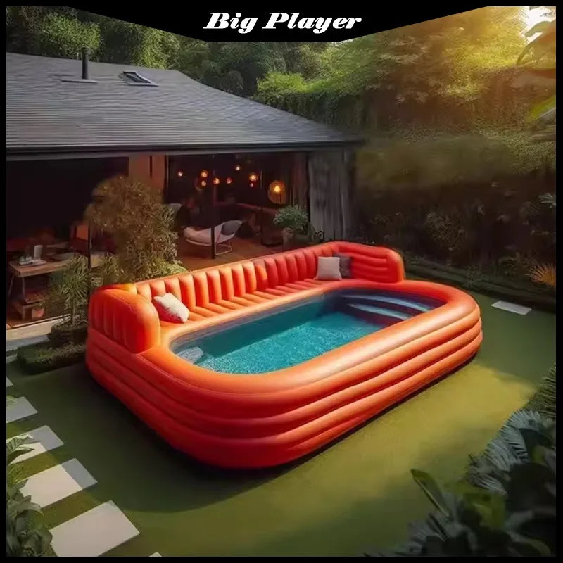 Cartmela Customized Inflatable Pool with Sofa