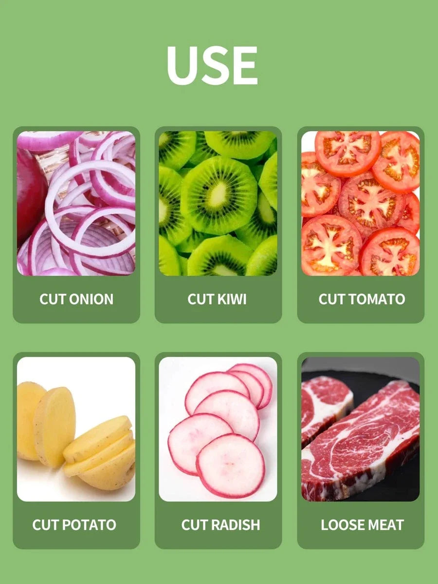 Stainless Steel Onion Slicer Holder – Safe & Easy Cutting Tool
