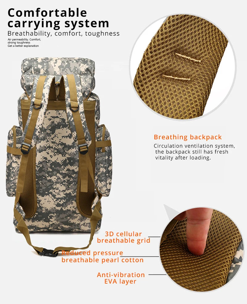 Cartmela Men’s Tactical Travel Backpack