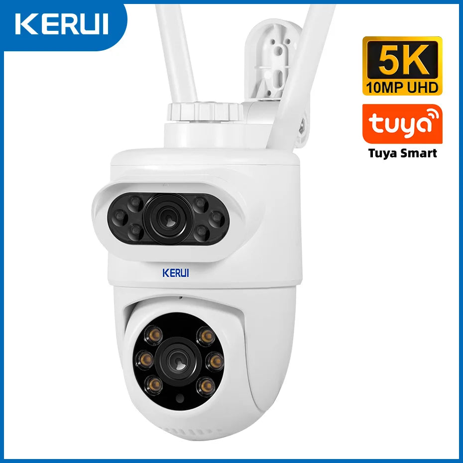 Cartmela 5MP/8MP/4K PTZ WiFi IP Camera