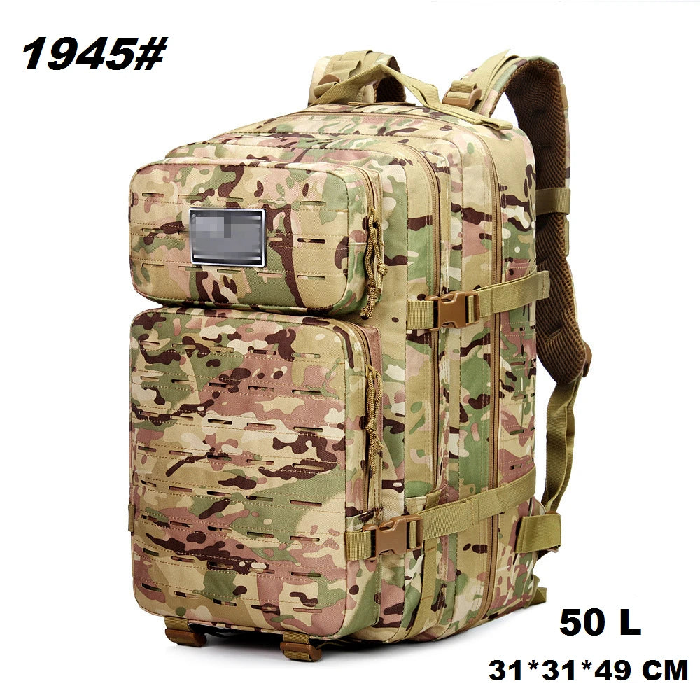 Tactical Backpack – Small Gym, Travel & Hiking Bag with Molle System