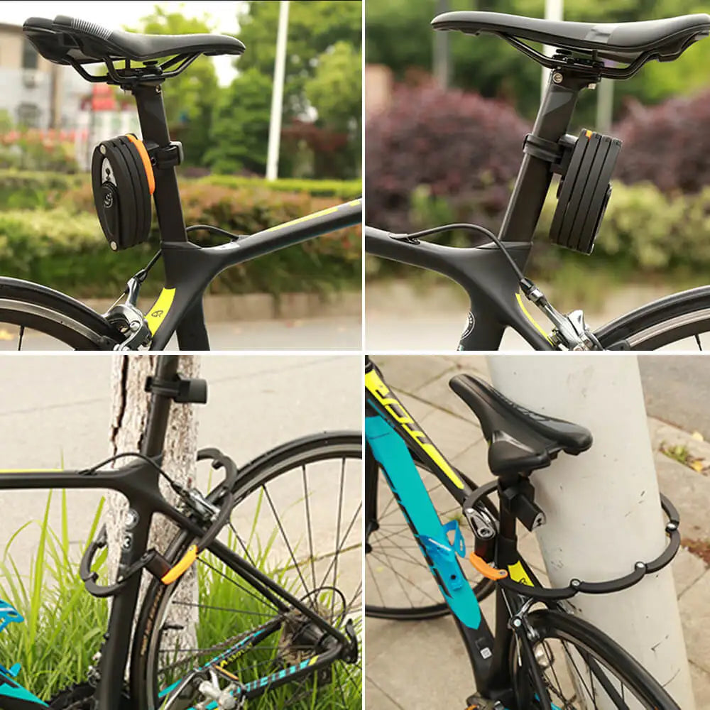Foldable Bicycle Lock – High Security Anti-Theft Bike Accessory