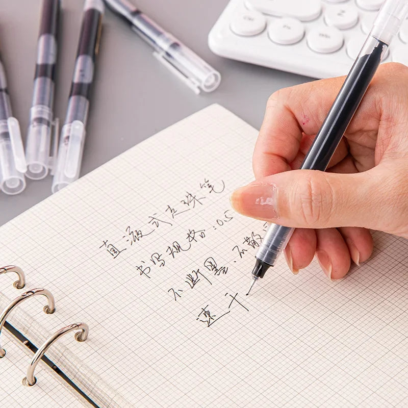 10Pcs High-Quality Needle Tip Gel Pens