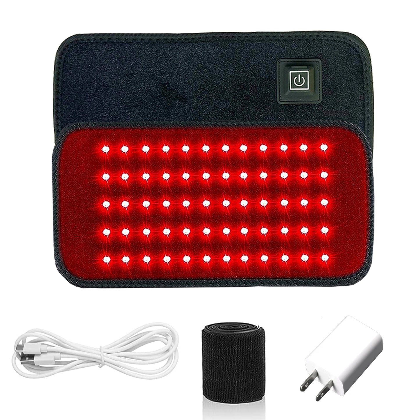 Red & Infrared Light Therapy Belt – 850nm & 660nm Fat Burning Waist Wrap
