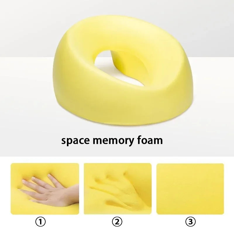 Face Down Memory Foam Pillow – Prone Nap & Massage Headrest