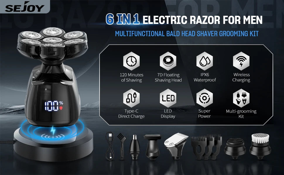 Cartmela Multifunctional Electric Shaver Kit