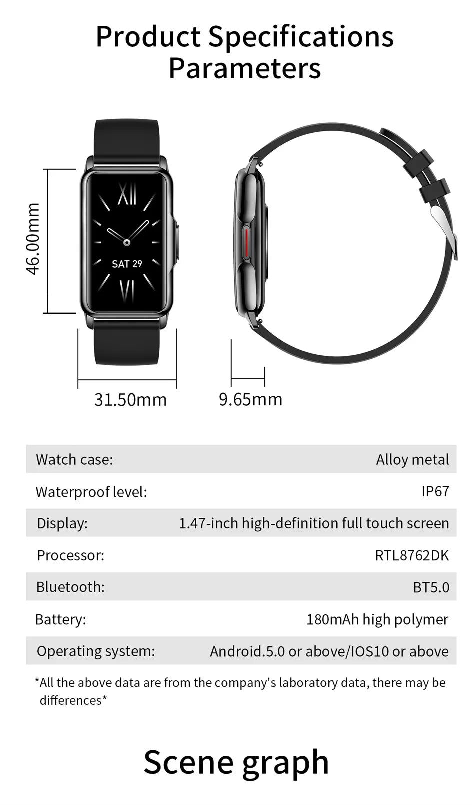 Cartmela 2025 Sports Smartwatch | Waterproof GPS Fitness Tracker for Men & Women