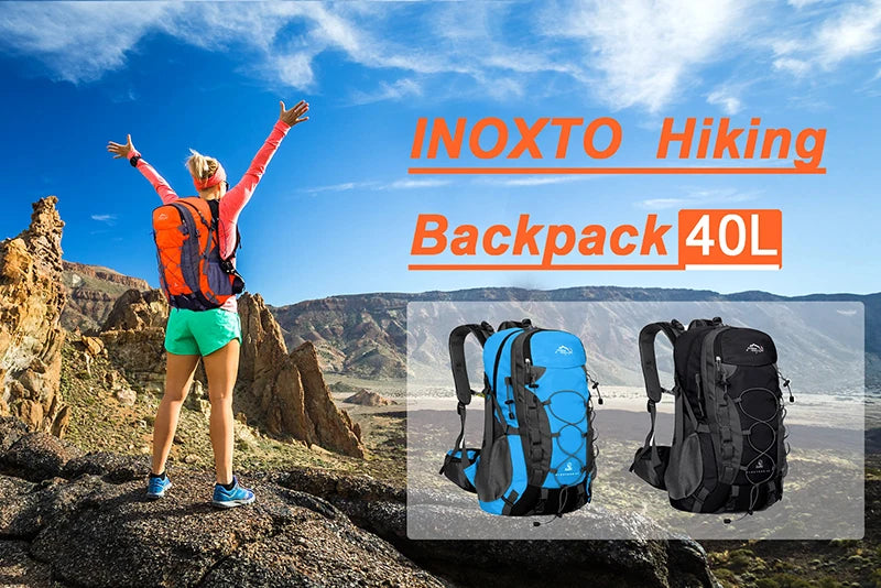 40L Sturdy Hiking Backpack Storage Bag – Tactical Travel Gear