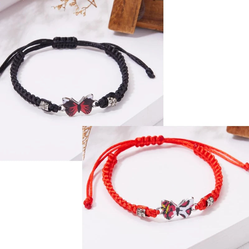 2PCS Butterfly Couples Luminous Bracelet