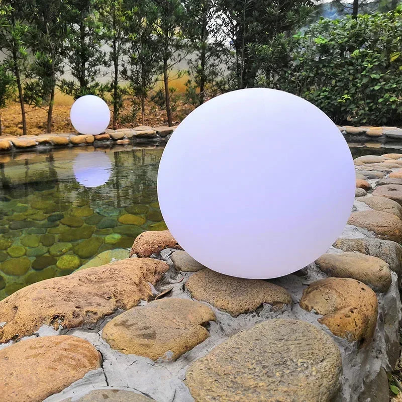 LED Solar Ball Light – Outdoor Garden, USB Charging, Remote Control