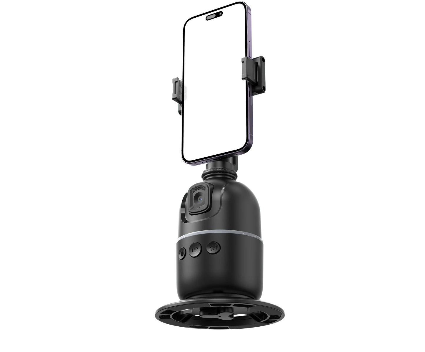 360° Auto Face Tracking Phone Holder with Smart Rotation