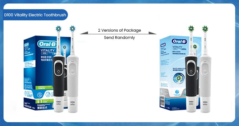 Oral-B D100 Rechargeable Electric Toothbrush
