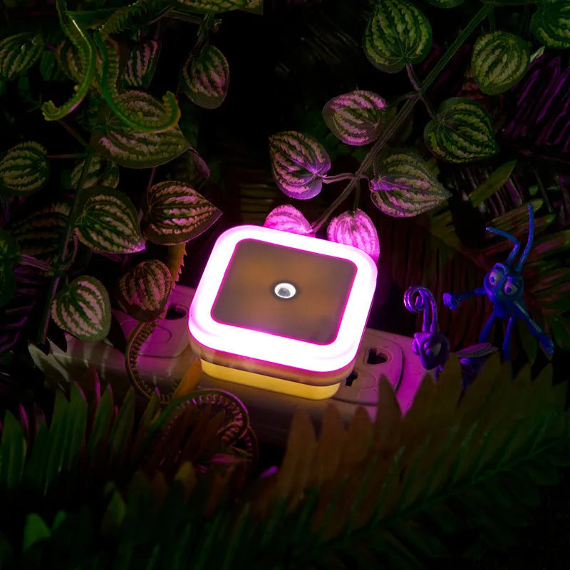 Wireless LED Night Light – Sensor Lighting Plug for Bedroom, Kids Room, Hallway & Decor