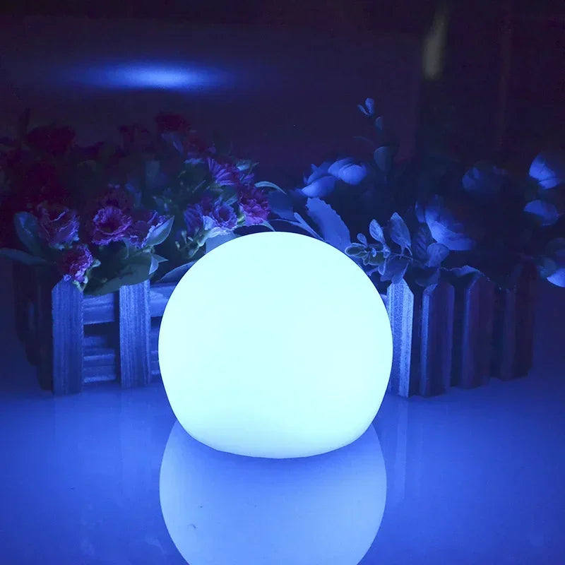 LED Solar Ball Light – Outdoor Garden, USB Charging, Remote Control