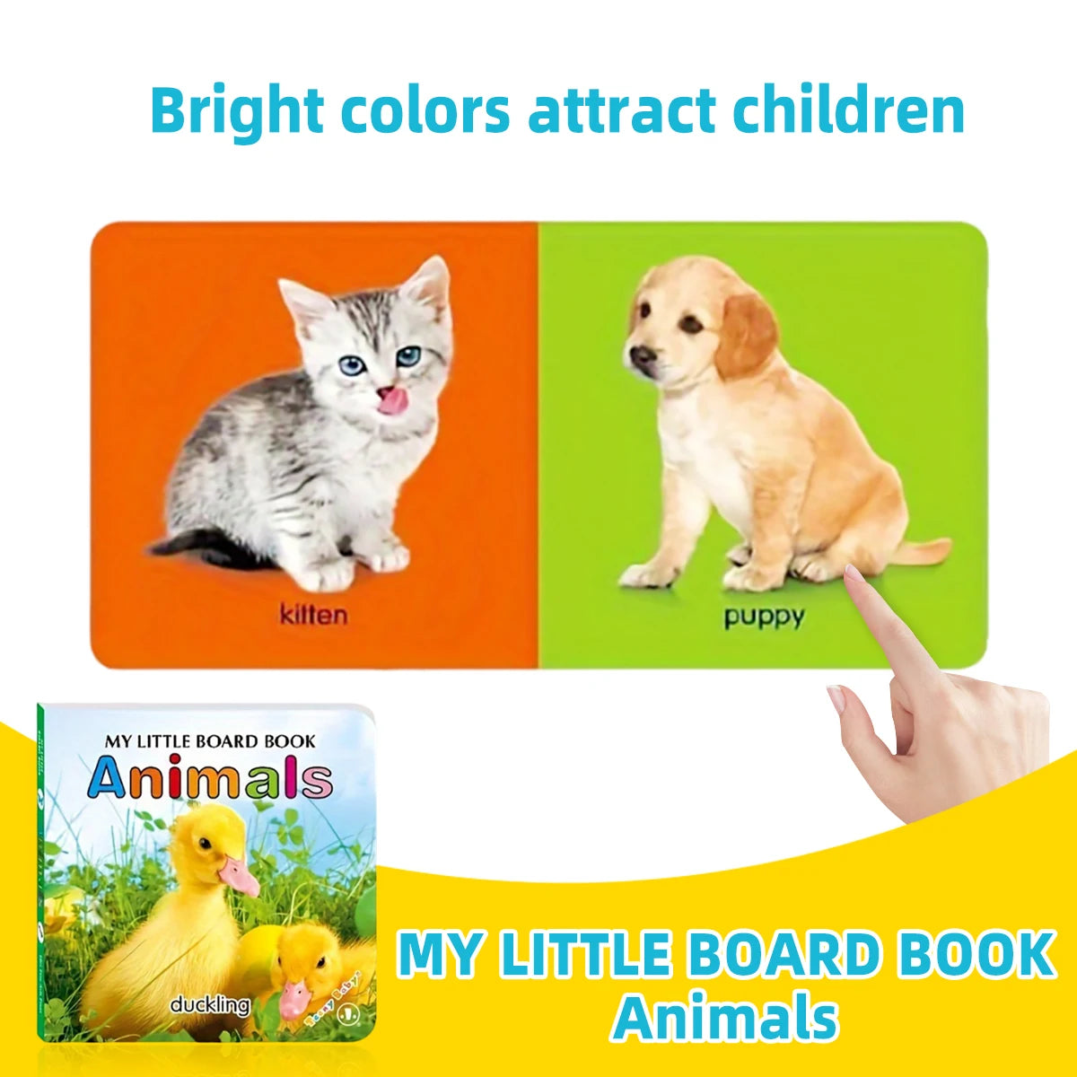 0-2 Years Baby Cognitive Learning Books Set