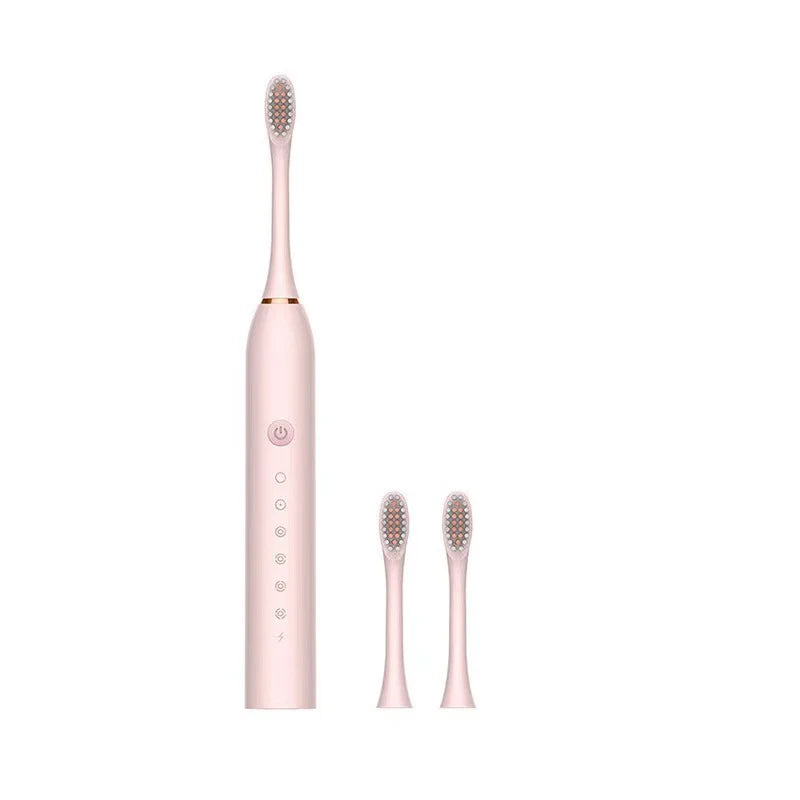 Sonic Electric Toothbrush for Adults | 3 DuPont Heads, USB Rechargeable, IPX7 Waterproof