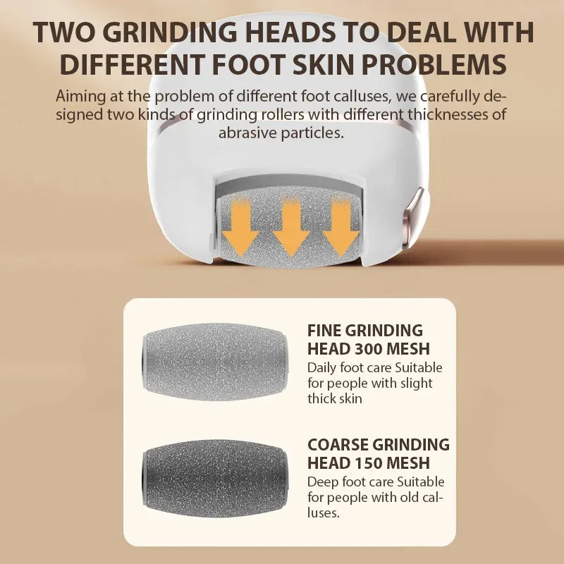 Electric Foot Grinder – Callus Remover & Dead Skin Scrubber