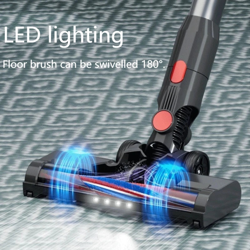 Cordless Handheld Vacuum Cleaner – 2-in-1 Dry & Wet with Touchscreen