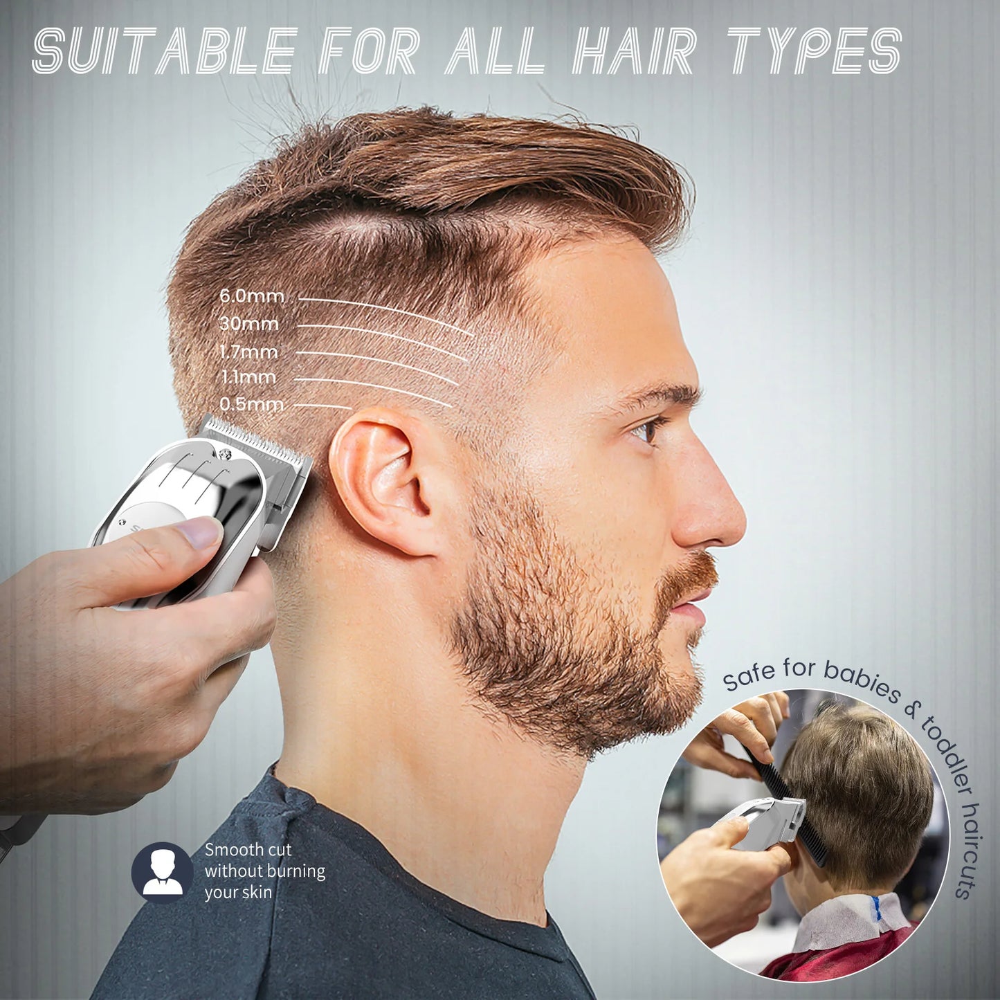 Cartmela Professional Hair Clipper Set