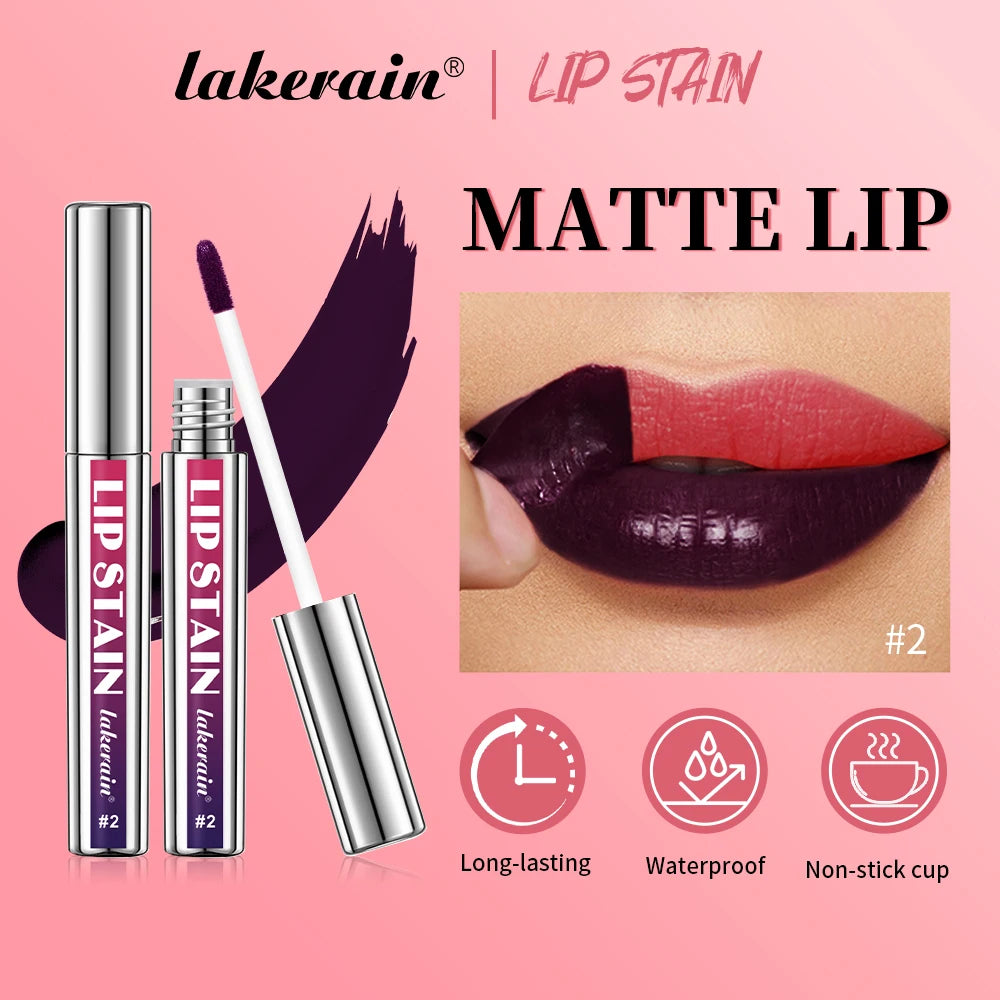 Waterproof Pink Lip Stain - Transfer-Proof & Long-Lasting