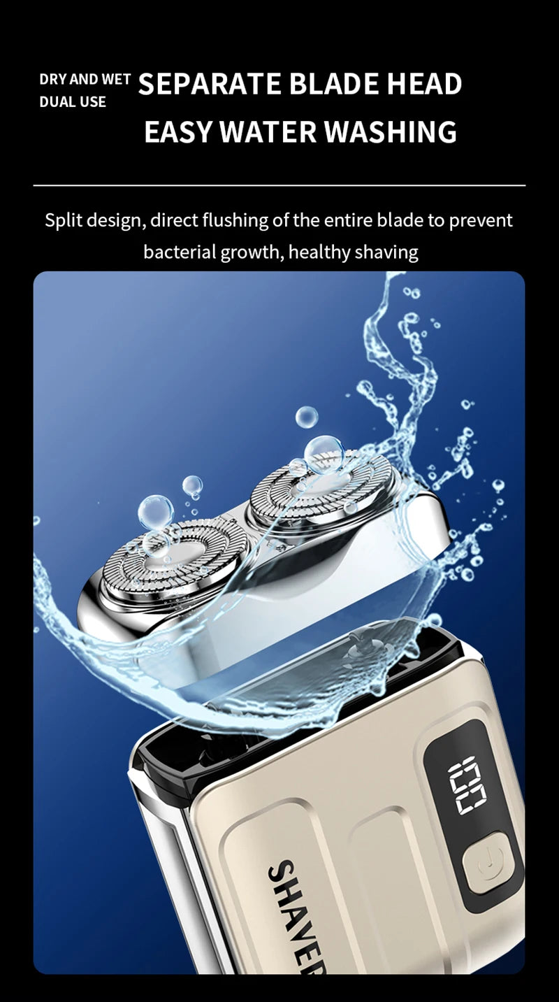 Travel Electric Shaver for Men