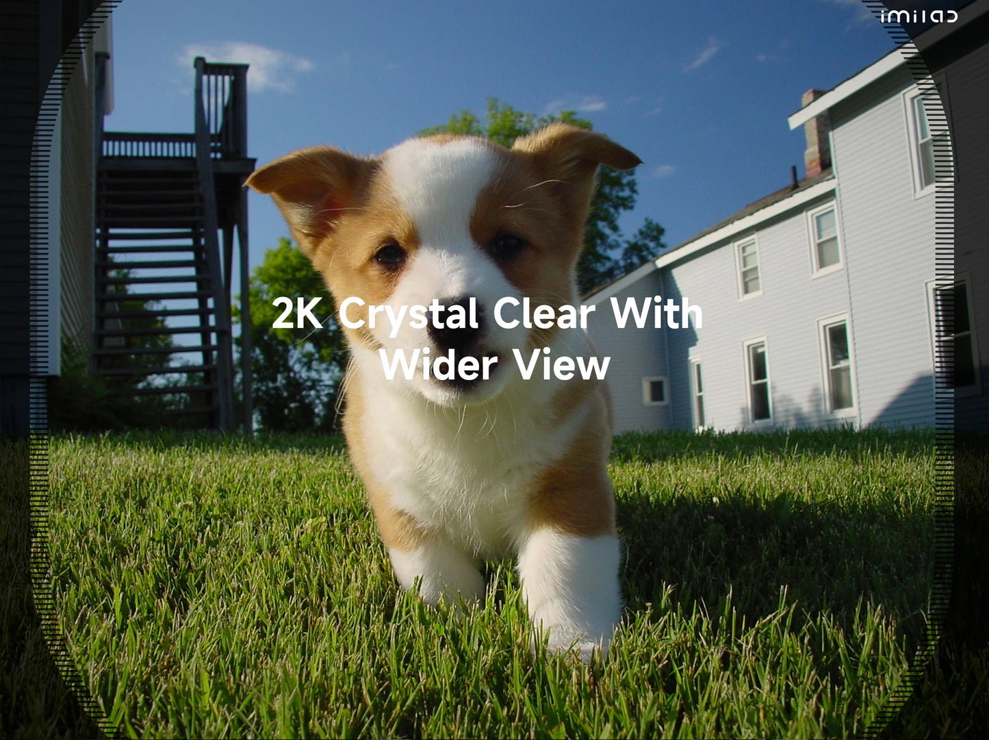 2K HD Outdoor WiFi Security Camera – Smart Siren & Night Vision