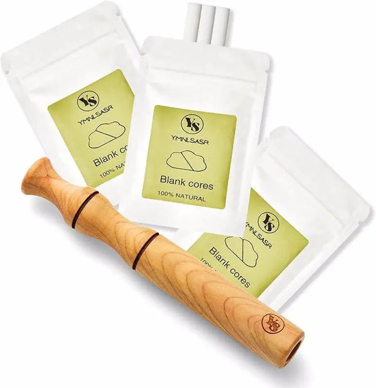 Wooden Essential Oil Inhaler Stick – Quit Smoking Aid (3 Pack)