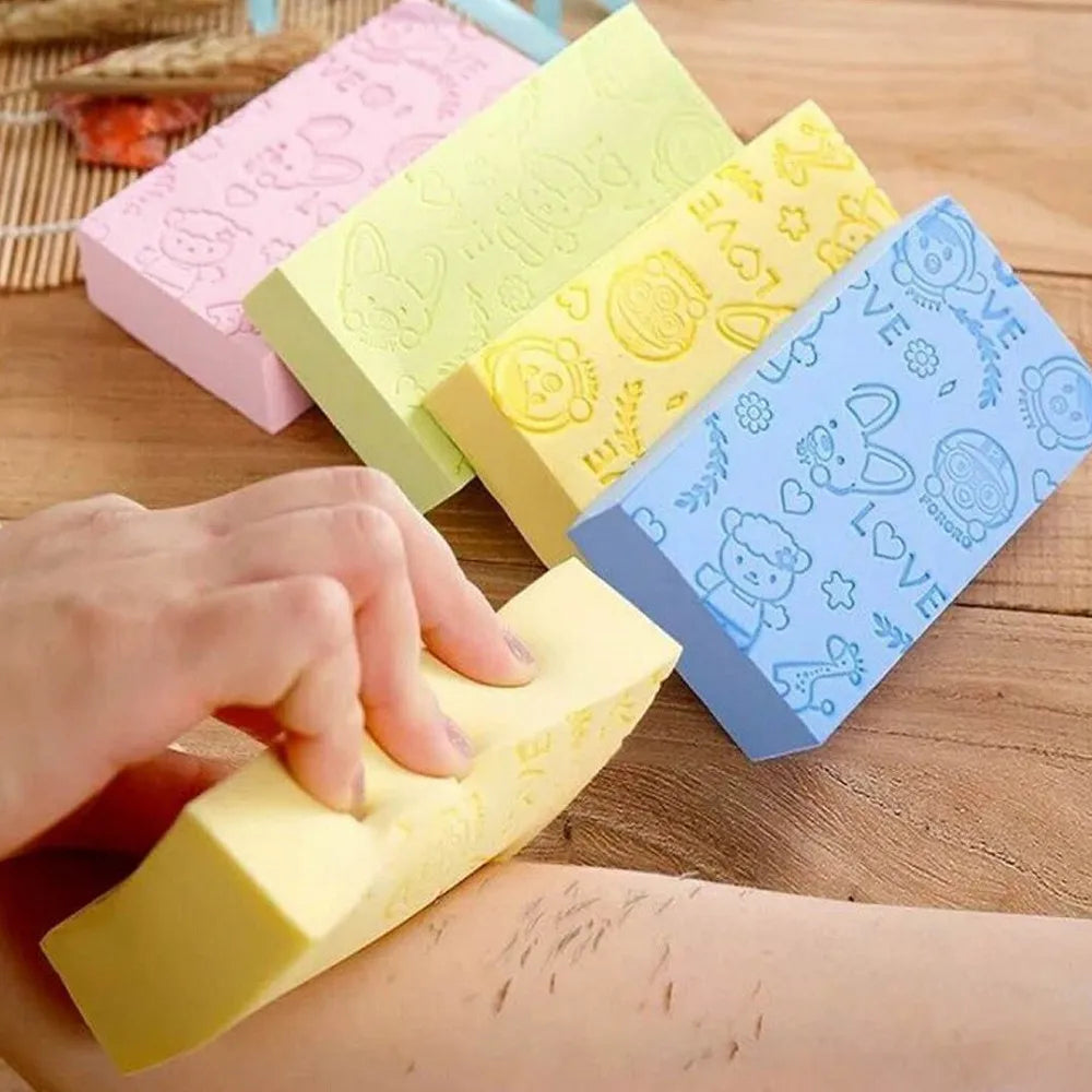 Soft Exfoliating Body Scrubber – Bath Sponge & Skin Cleaner